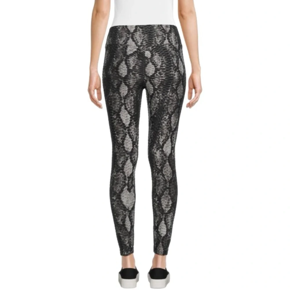 NWT No Boundaries Snake Print Honeycomb Leggings - Picture 4 of 11